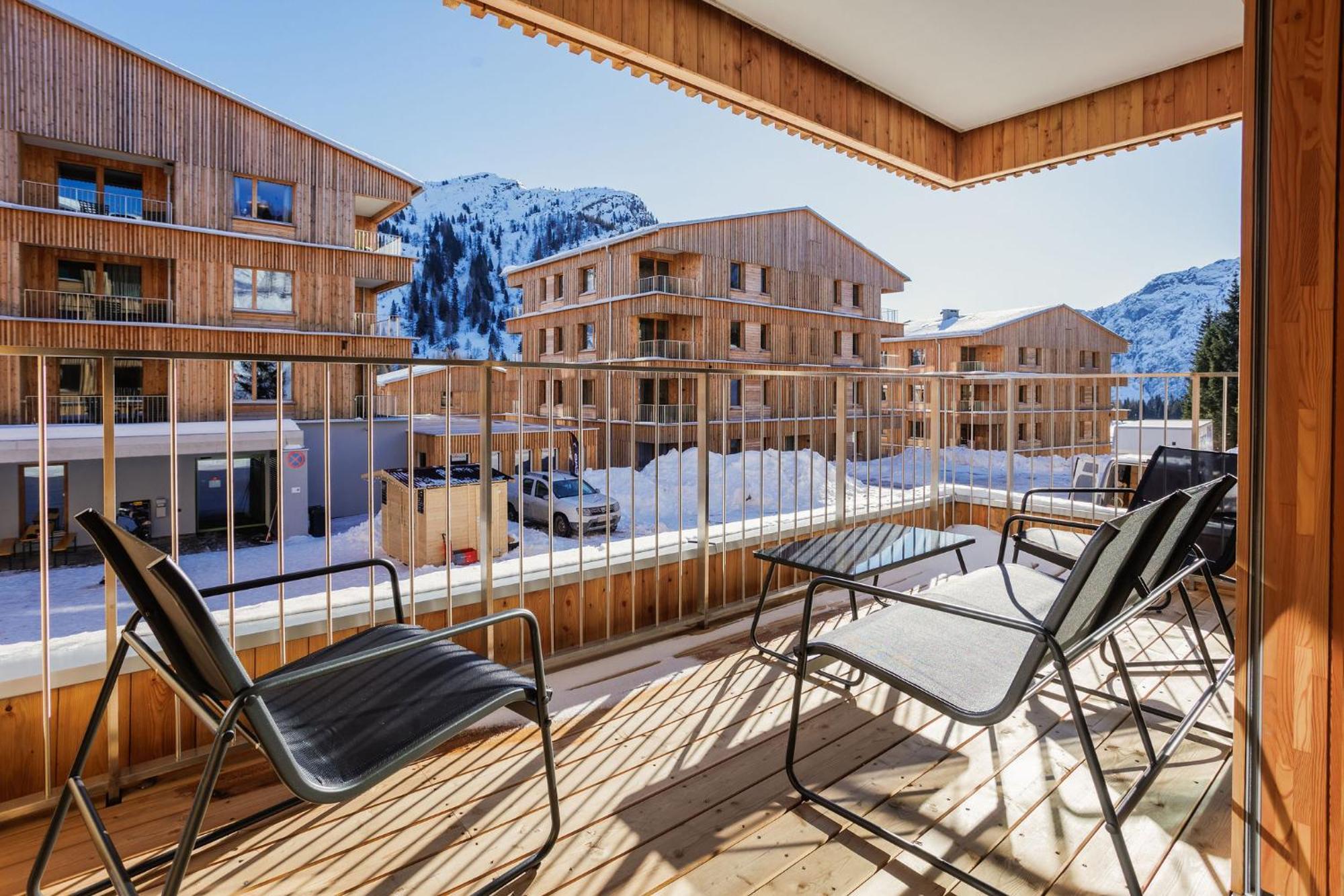 Apartamento Skiin Skiout Direkt An Der Piste Am Nassfeld Mit Sauna - Bergzauber9 Hermagor-Pressegger See Exterior foto